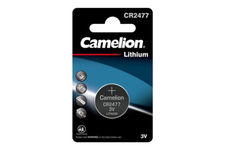 Элемент питания литиевый CR CR2477 BL-1 (блист.1шт) Camelion 8660