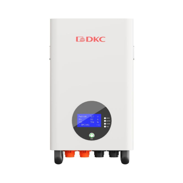 Накопитель энергии LFP EOS Storage 25В/50Ач/1.28кВтч настенный DKC ESS025W050E