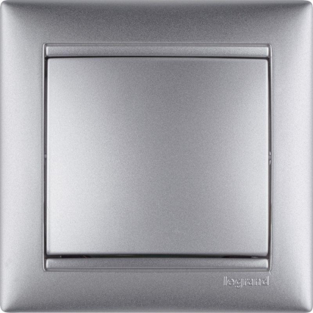 Механизм выключателя 1-кл. СП Valena 10А IP31 250В алюм. Leg 770101