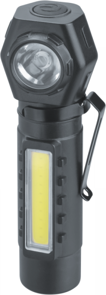 Фонарь аккумуляторный налобный 95 550 NPT-CP34-ACCU 3в1 1LED 3Вт+1СОВ 3Вт Li-ion 3.7В пластик Navigator 95550
