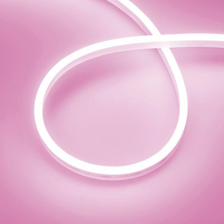 Лента светодиодная AURORA-PS-A120-12x6mm 24V Pink 10Вт/м IP65 2835 герметичная (уп.5м) Arlight 036677