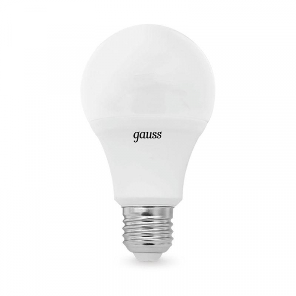 Лампа светодиодная Black 12Вт A60 грушевидная 6500К холод. бел. E27 1200лм GAUSS 102502312
