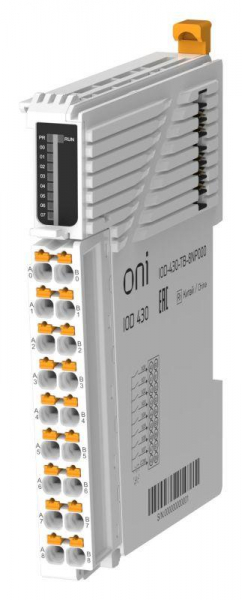 Модуль дискретного ввода IOD 430 8 сигналов NPN/PNP ONI IOD-430-TB-8NP000