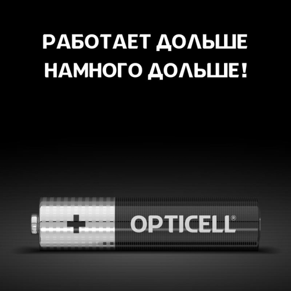 Элемент питания алкалиновый AAA/LR03 (блист. 6шт) Basic Opticell 5051007