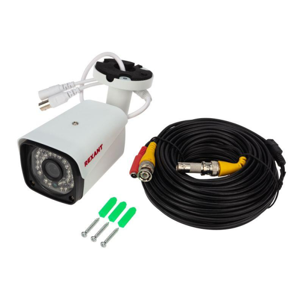 Комплект видеонаблюдения 2 наружные и 2 внутренние камеры AHD/2.0 Full HD Rexant 45-0522