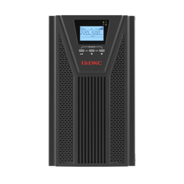 ИБП Онлайн для Small Tower 3000 ВА/2700Вт 1/1 4xSchuko EPO USB RS-232 RJ45 8х7А.ч DKC SMALLT3A10S