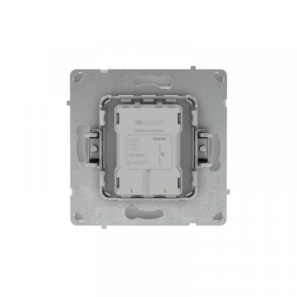 Кнопка 1-кл. KANT бел. песок DKC 7010153