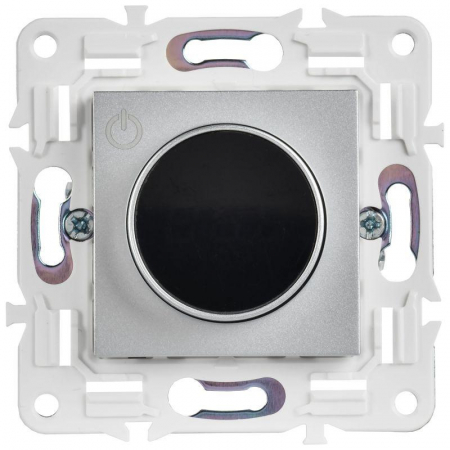 Термостат электронный SKANDY SK-T01S с индикацией серебр. IEK SK-RT11-K23