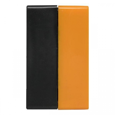 Корпус КП102 2 кнопки пластик. желт. EKF cpb-102-o