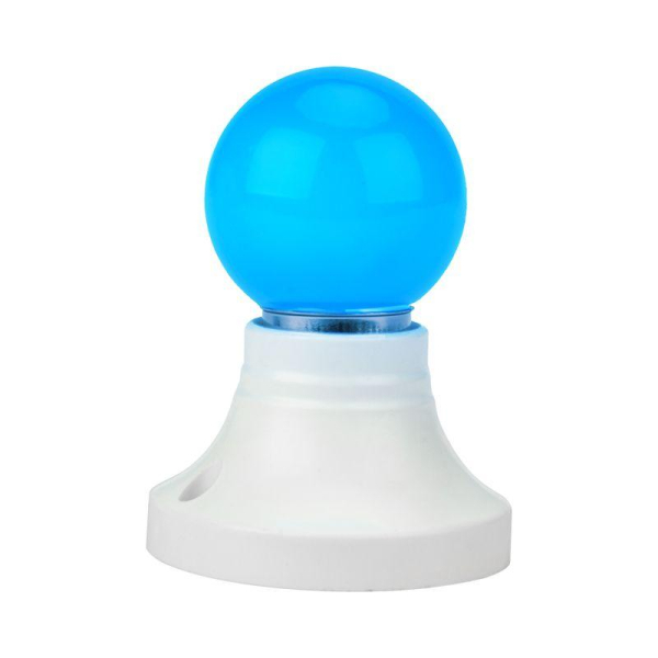 Лампа светодиодная 1Вт шар d45 5LED син. E27 Neon-Night 405-113
