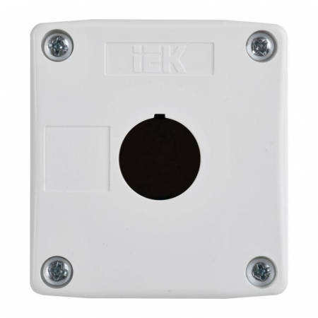 Корпус КП101-Р 1-м для кнопок бел. IEK BKP10-1-K01-R