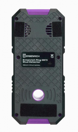 Детектор скрытой проводки Ping SM70 фиолет. Ermenrich 83841