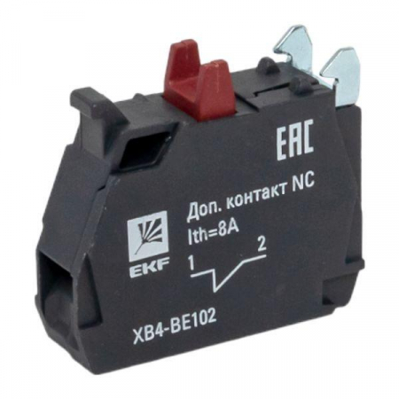 Контакт дополнительный NC красн. PROxima EKF XB4-BE102