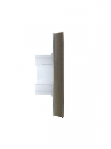 Рамка 2-м IP44 BRITE РУ-2-БрШ-44 шампань IEK BR-M22-44-K37